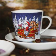 Lena Furberg Bandit's Christmas Sledge Mug