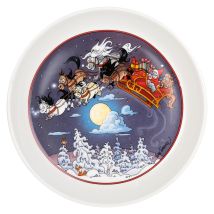 Lena Furberg Bandit's Christmas Sledge Plate