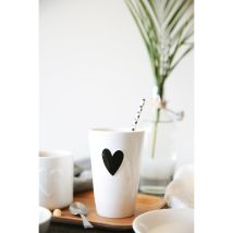 Koti Heart Latte Mug