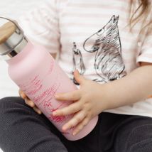 Moomin Our Sea Stainless Steel Bottle pink
