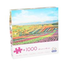 Peliko Jigsaw Puzzle 1000 pieces Flower Fields