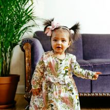 Ma-ia Family Lilja Dress Baby off-white